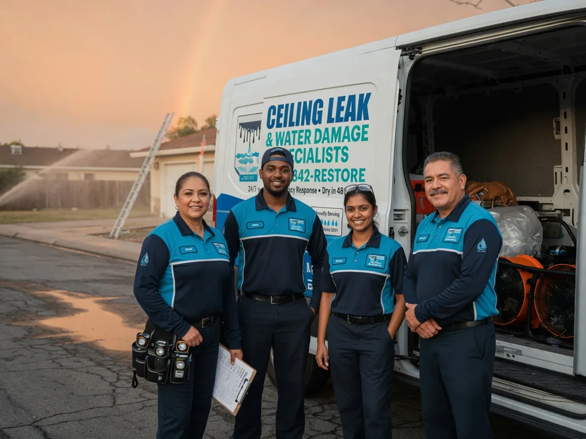 Ceiling Leak Cleanup company in Fisher, WV